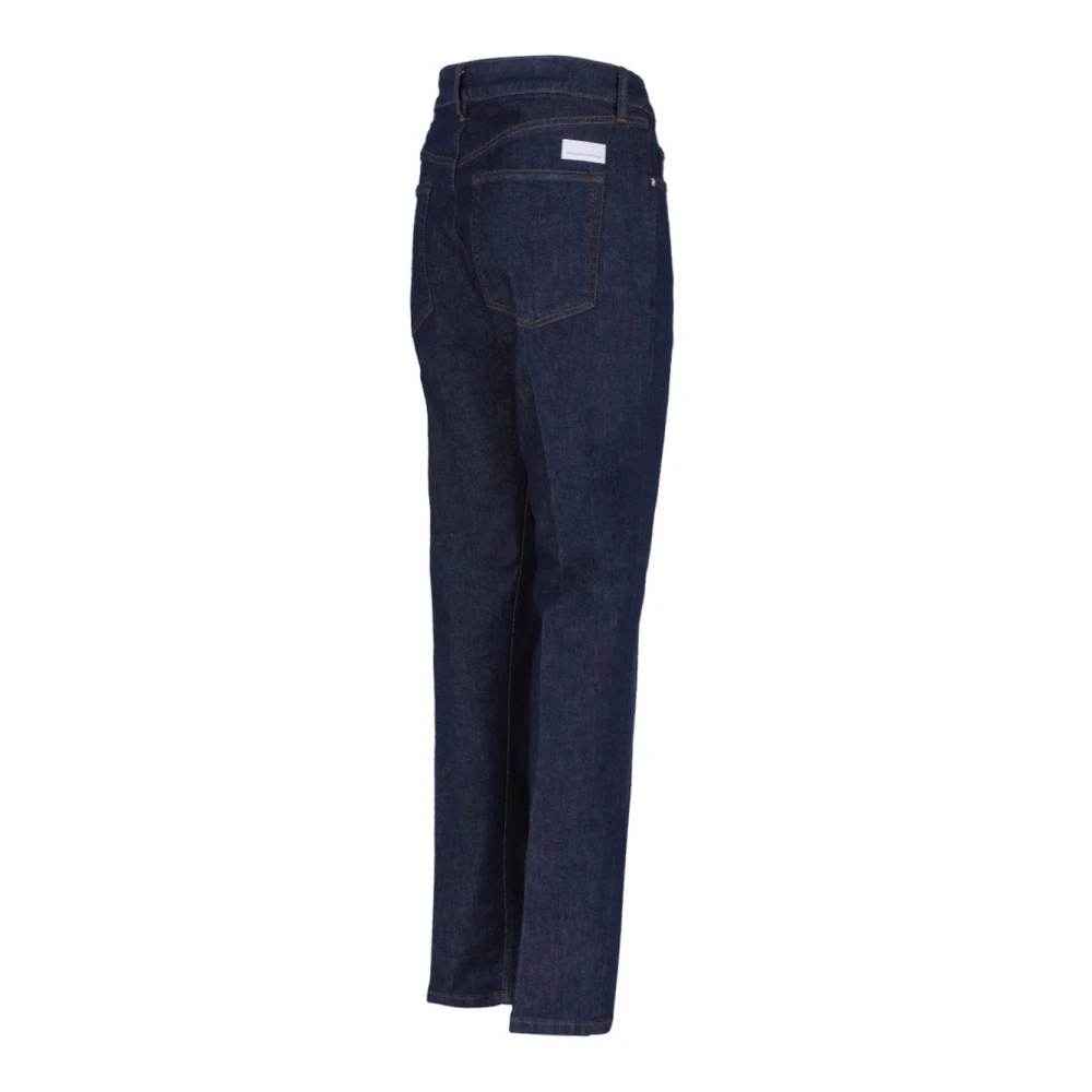 Nine In The Morning Donkerblauwe Slim Jeans Blue Heren