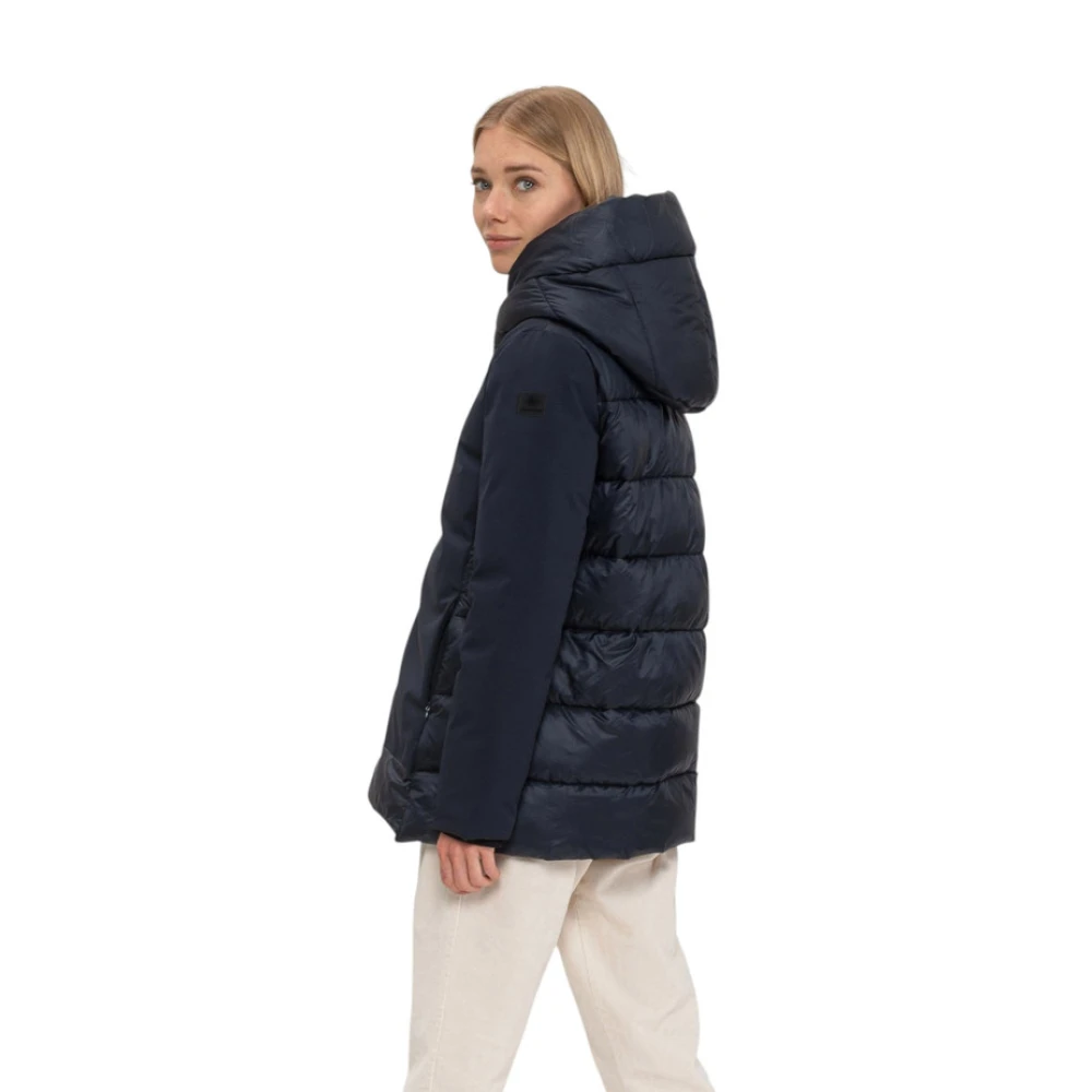 Canadian Classics Lange Puffer Jas Blue Dames