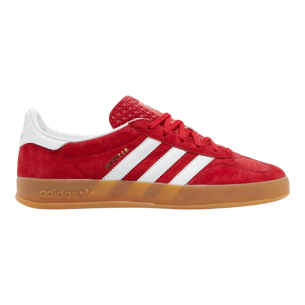 Adidas Begränsad Upplaga Röda Gazelle Sneakers Red, Herr
