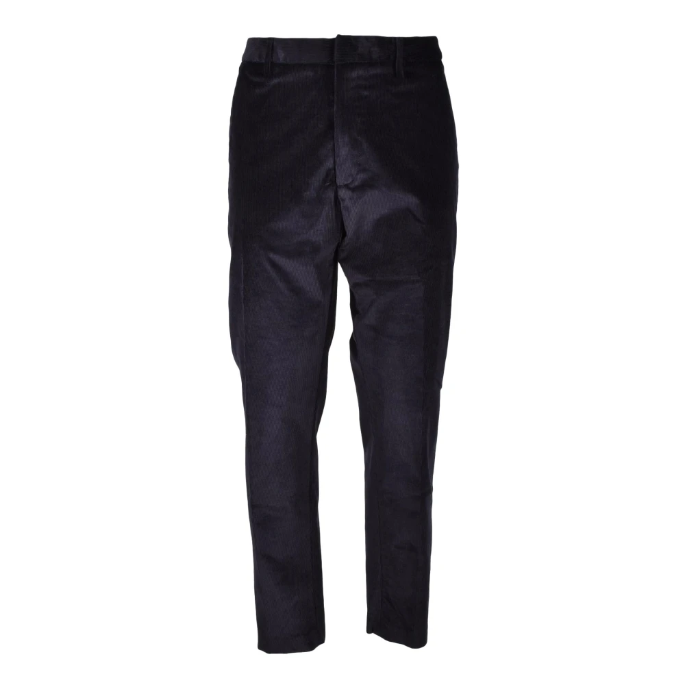 Dondup Katoen Modal Elastaan Broek Black Heren