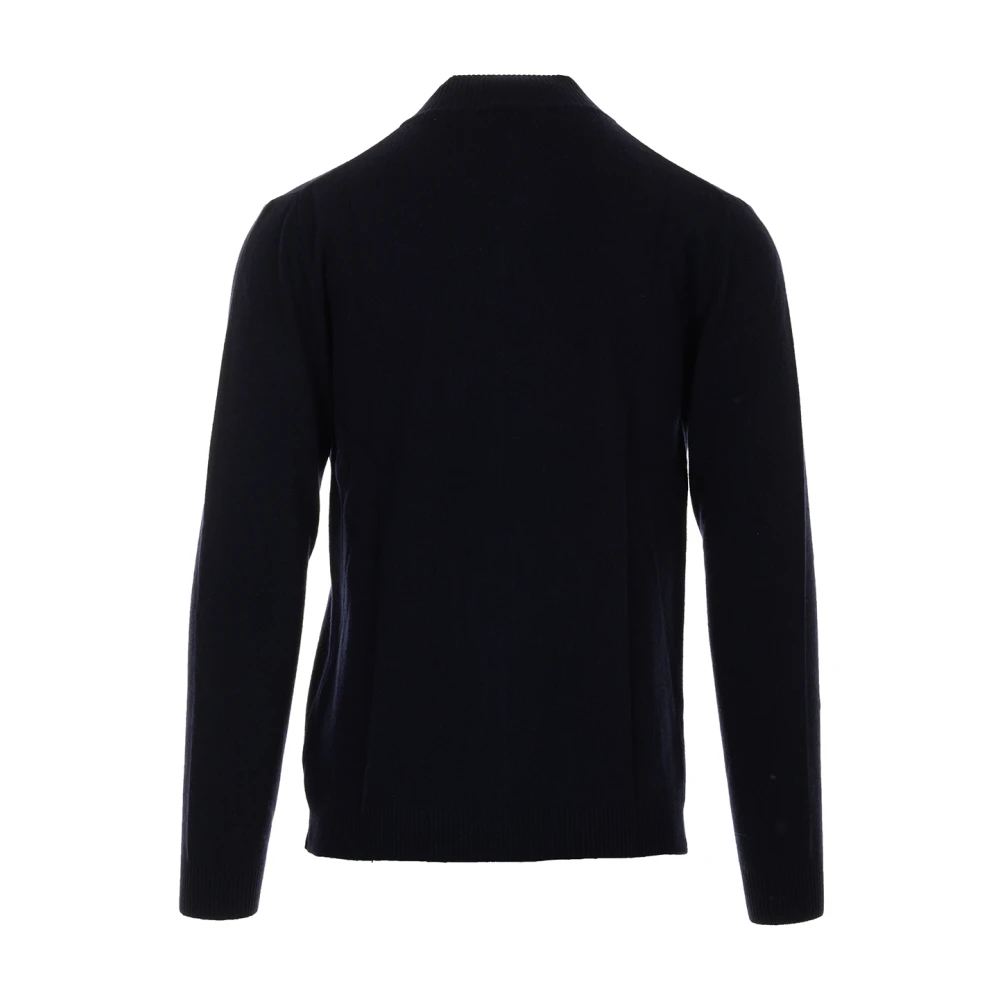 Daniele Fiesoli Blauwe Zip Trui Blue Heren