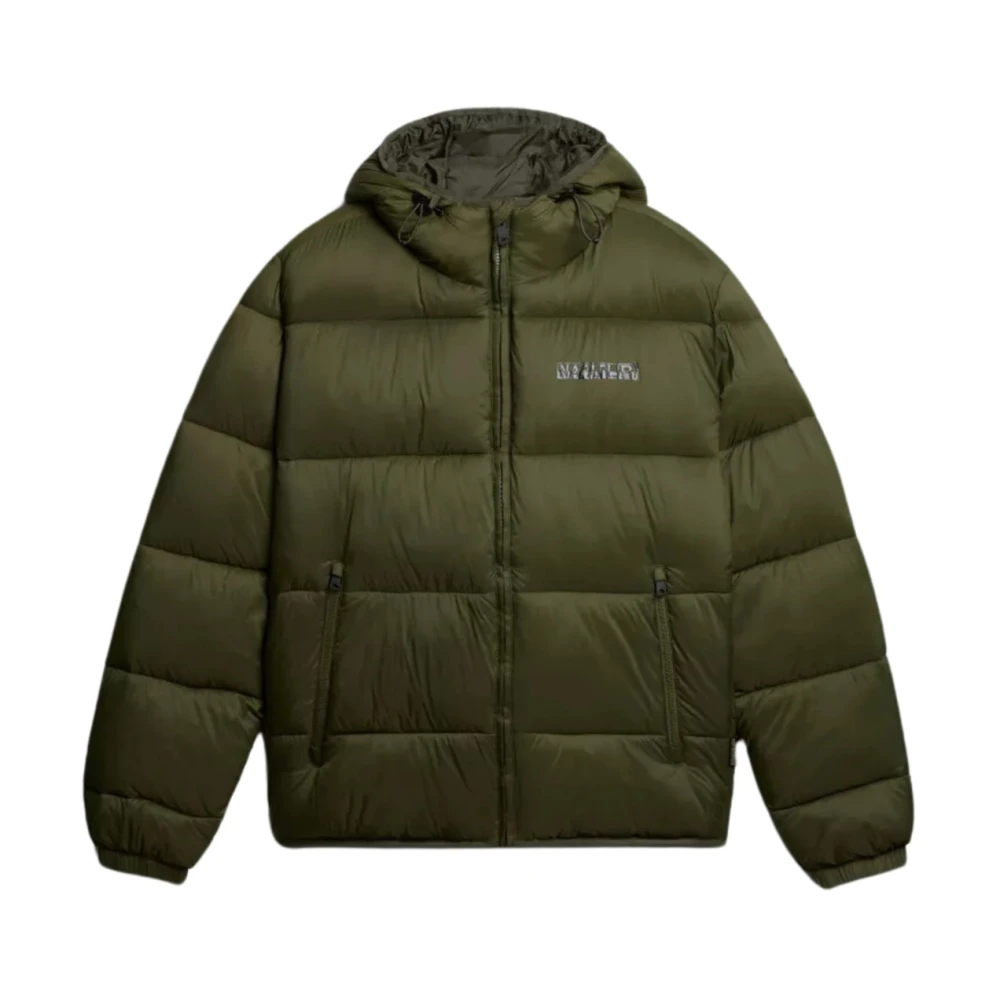 Napapijri Men's Green Suomi Puffer Jacket