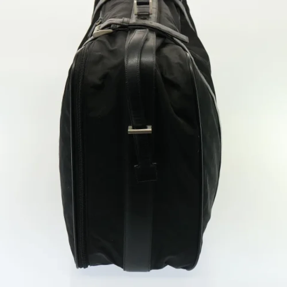 Prada Vintage Pre-owned Nylon travel-bags Black Dames