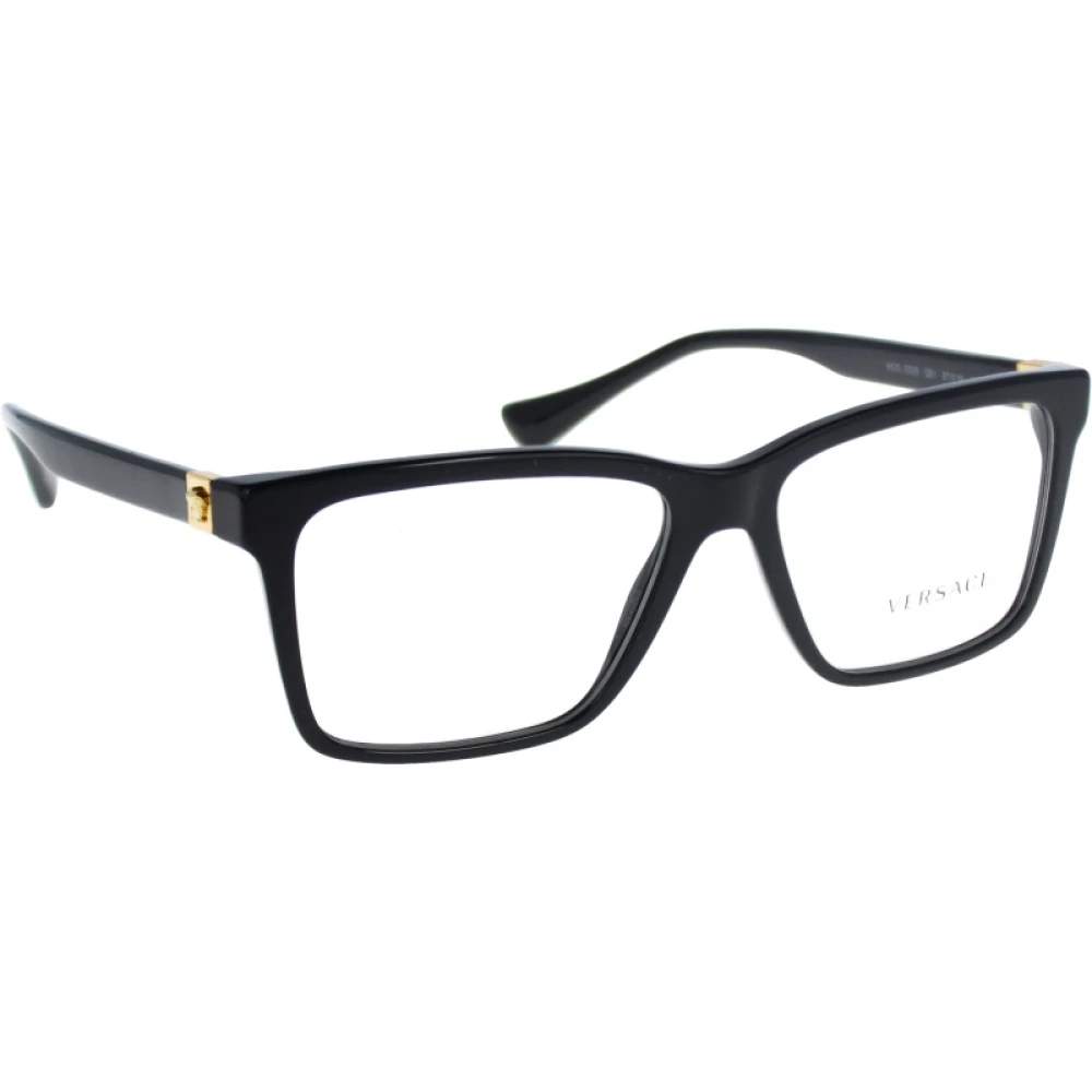 Versace Originele voorschriftbril met 3 jaar garantie Black Unisex