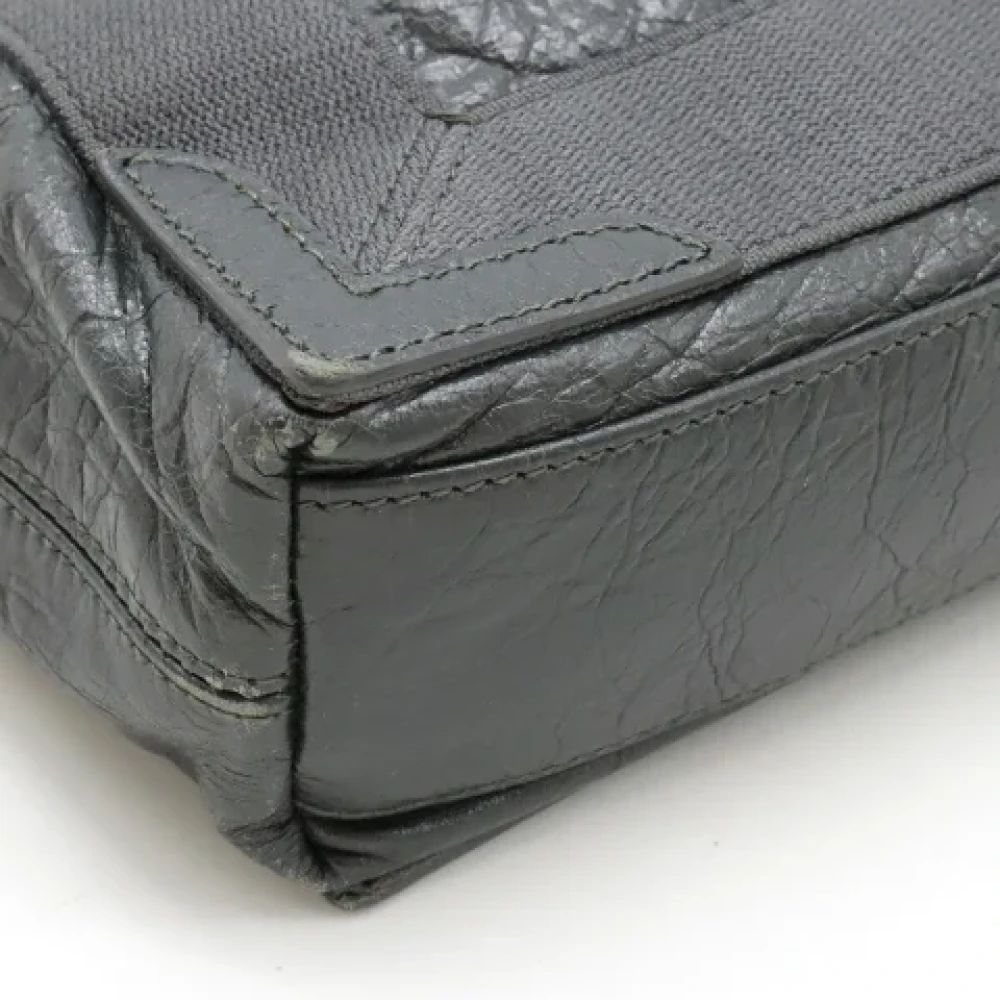 Balenciaga Vintage Pre-owned Leather balenciaga-bags Black Dames