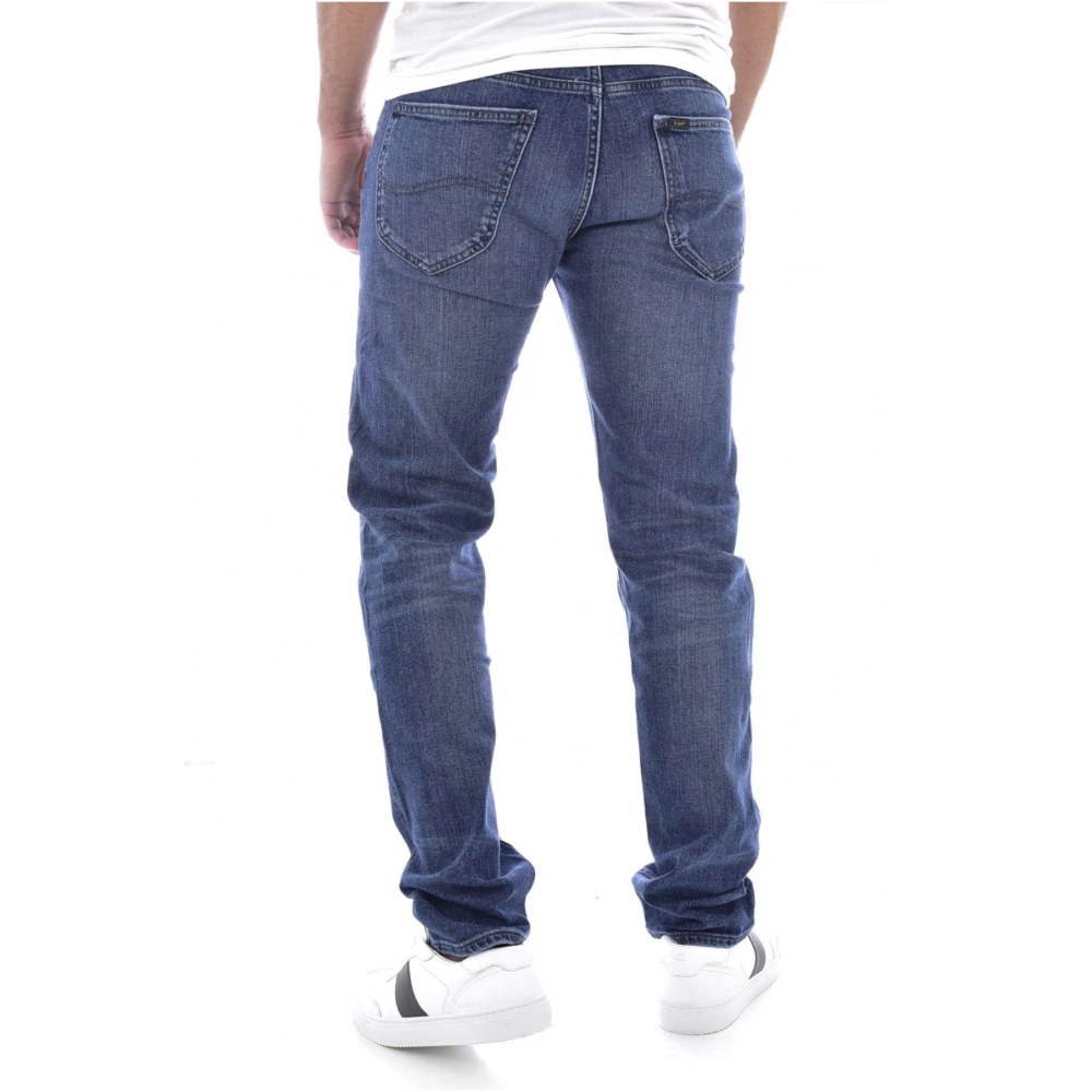 Lee Blauwe Regular Denim Jeans Blue Heren