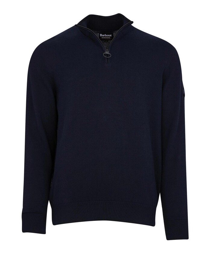 cotton-half-zip-navy-sweater