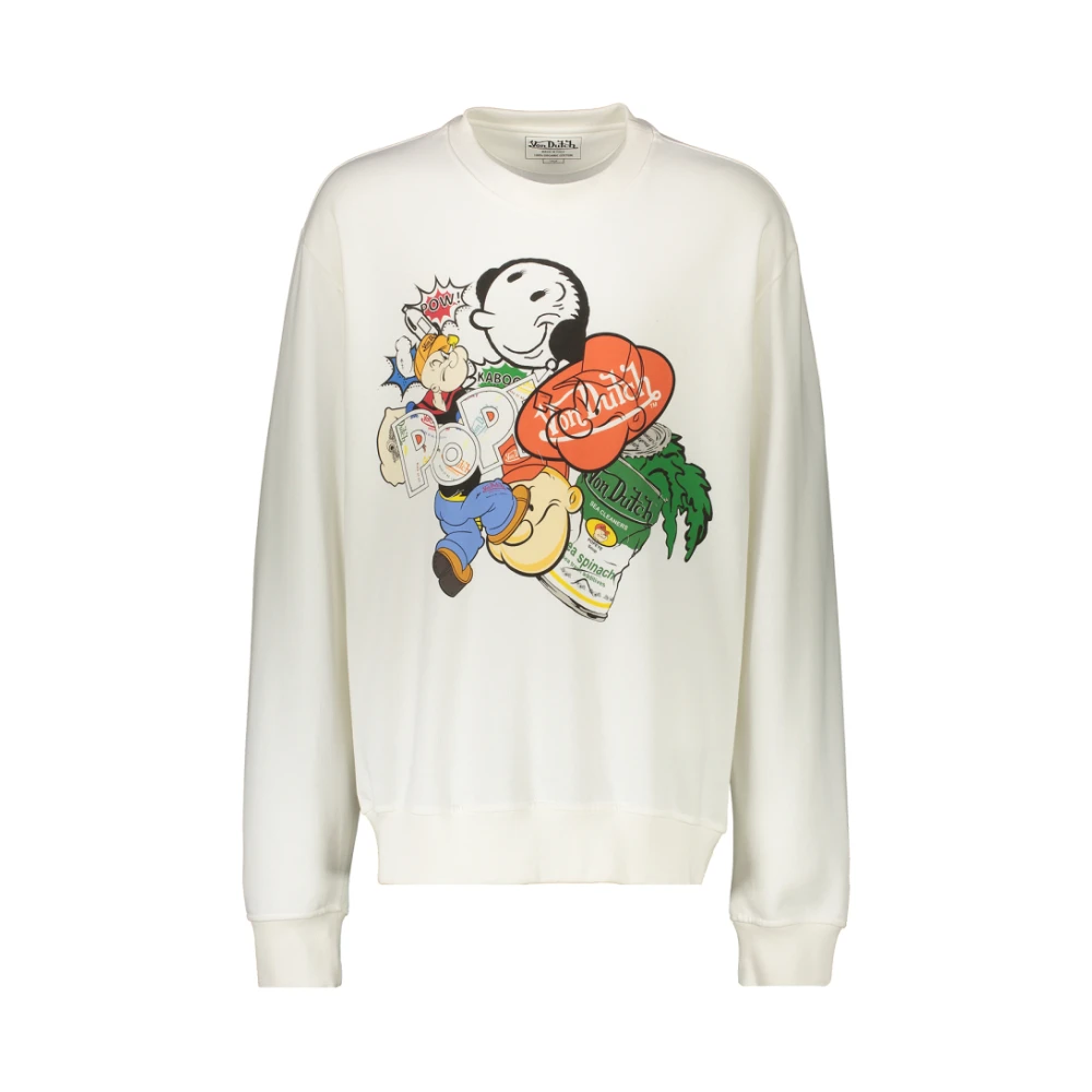 Von Dutch Hoodies White Heren