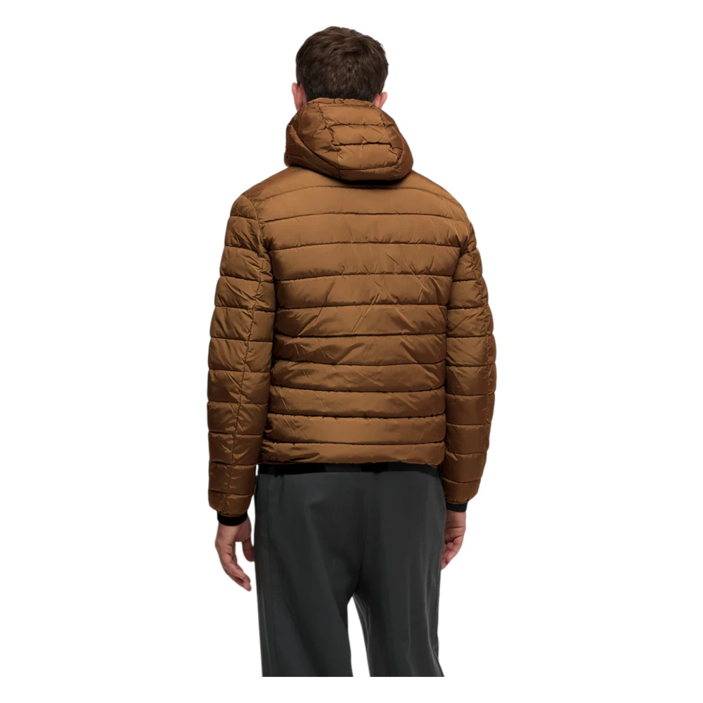 RefrigiWear Korte Gewatteerde Jas Brown Heren