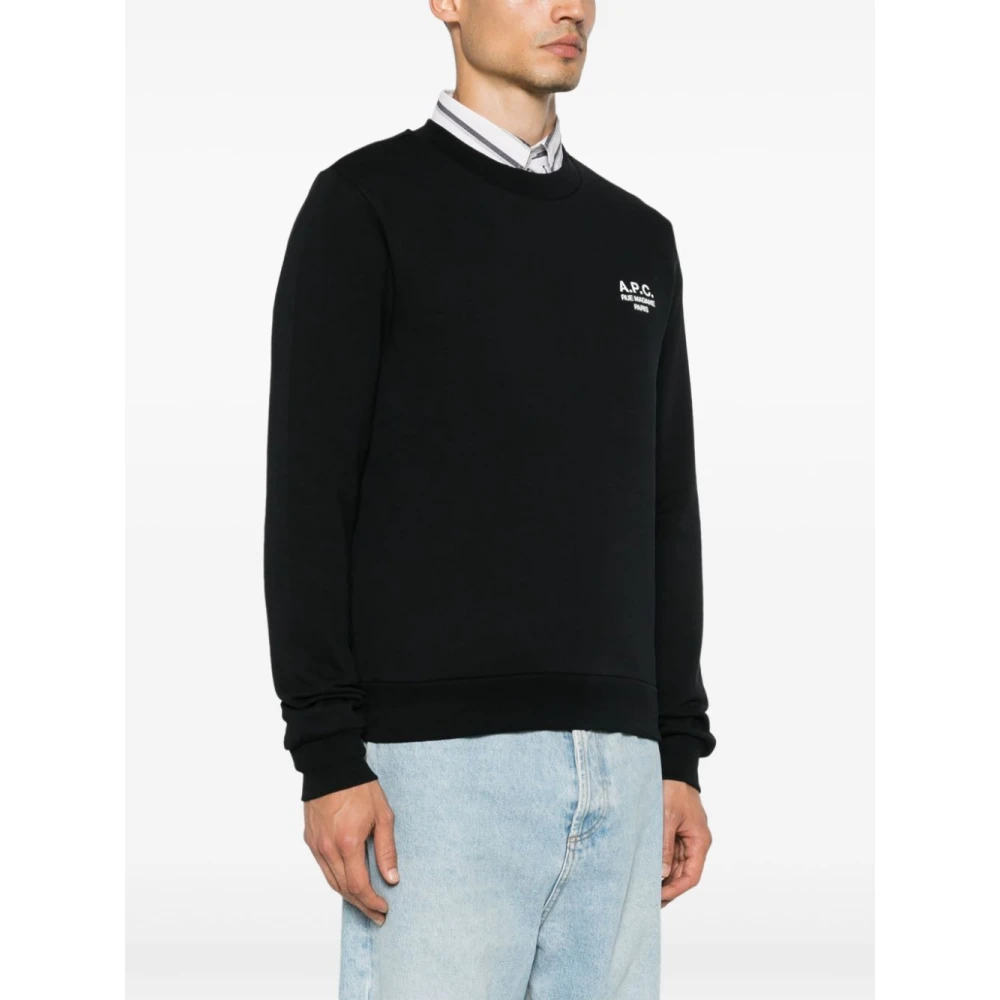 A.p.c. Zwarte Sweater Herenmode Black Heren