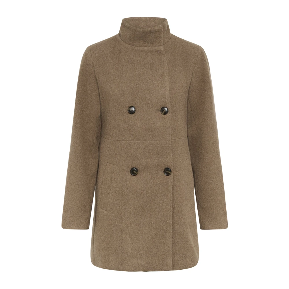 Kaffe Damen Marron Mantel Kafanny - Bild 2