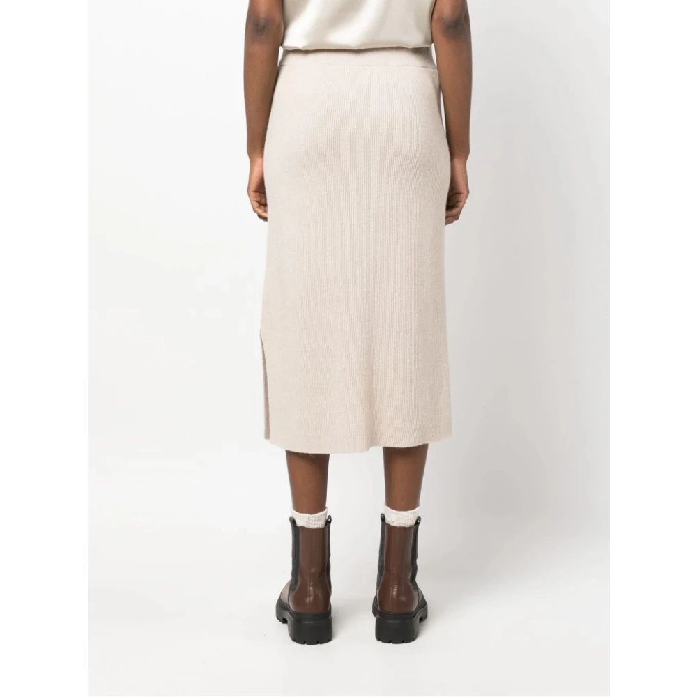 BRUNELLO CUCINELLI Stijlvolle Dames Rokken Collectie Beige Dames
