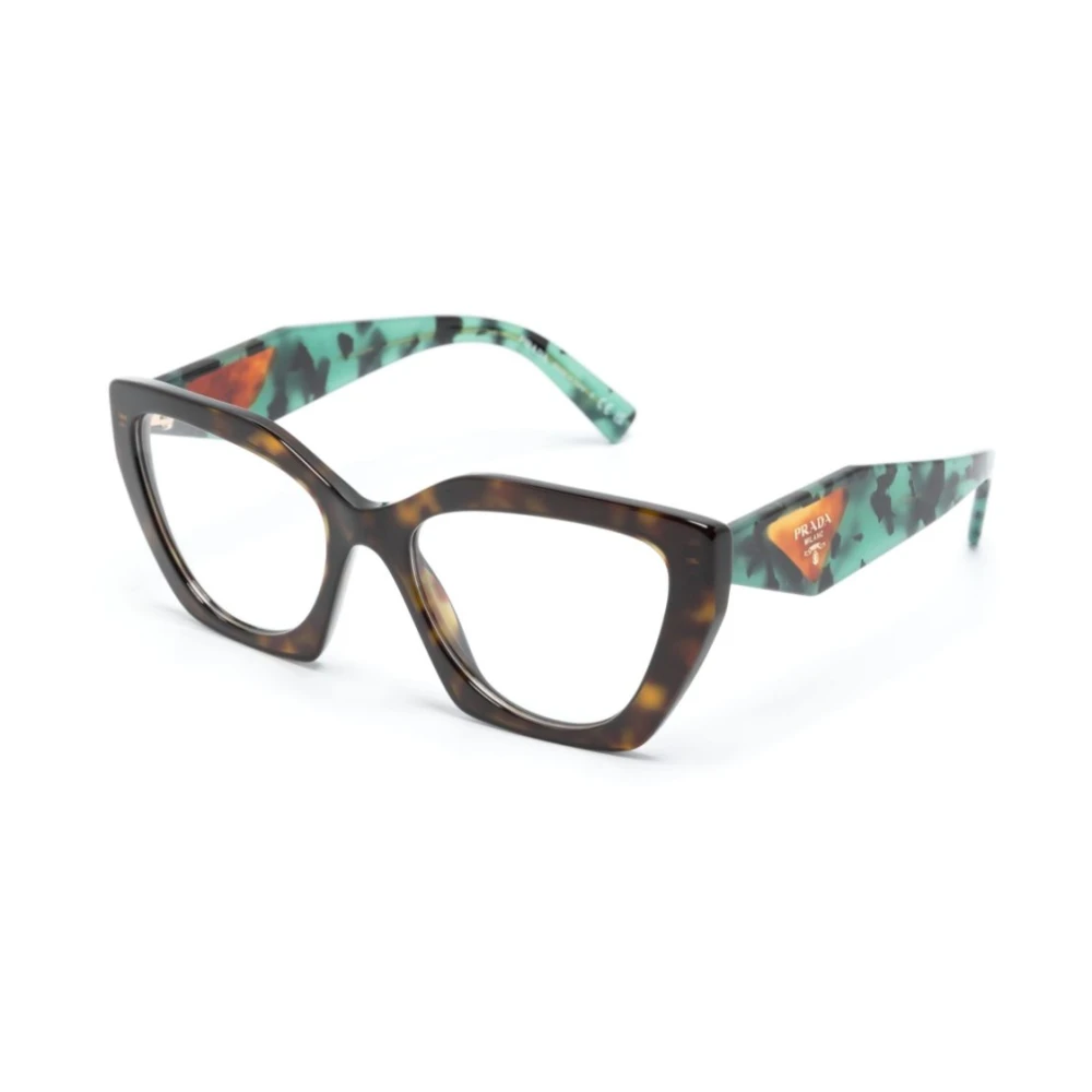 Prada Women's Brown Glasses,, Optical Frame Medium