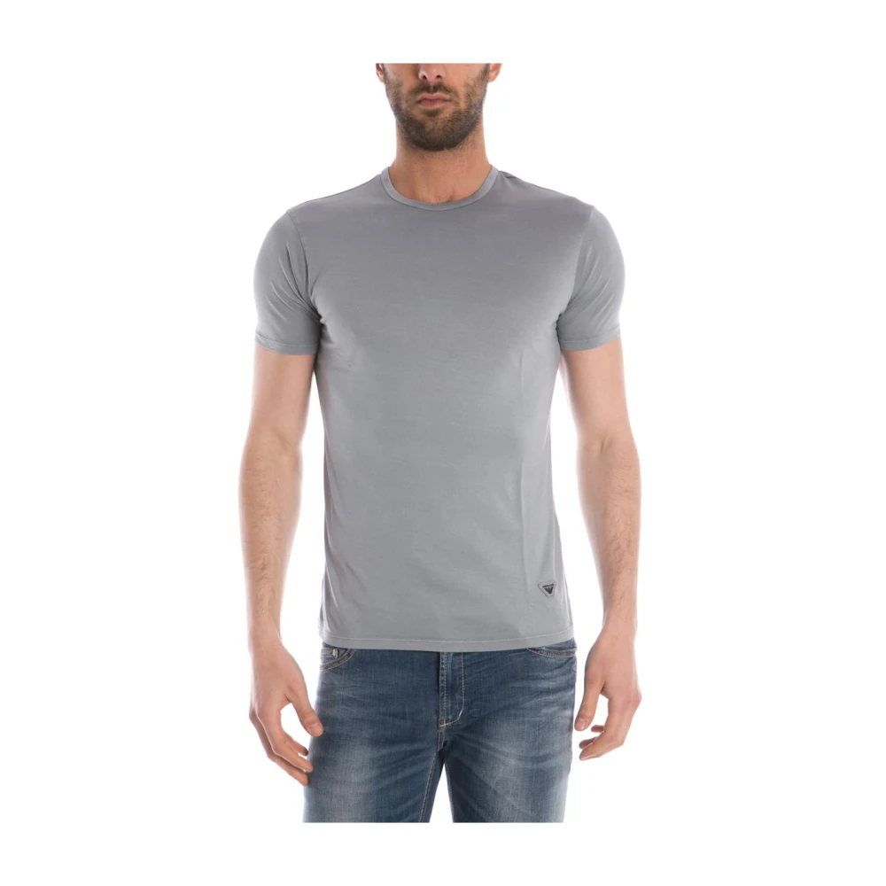 Armani Jeans Men's Gray T-Shirt Sweatshirt
