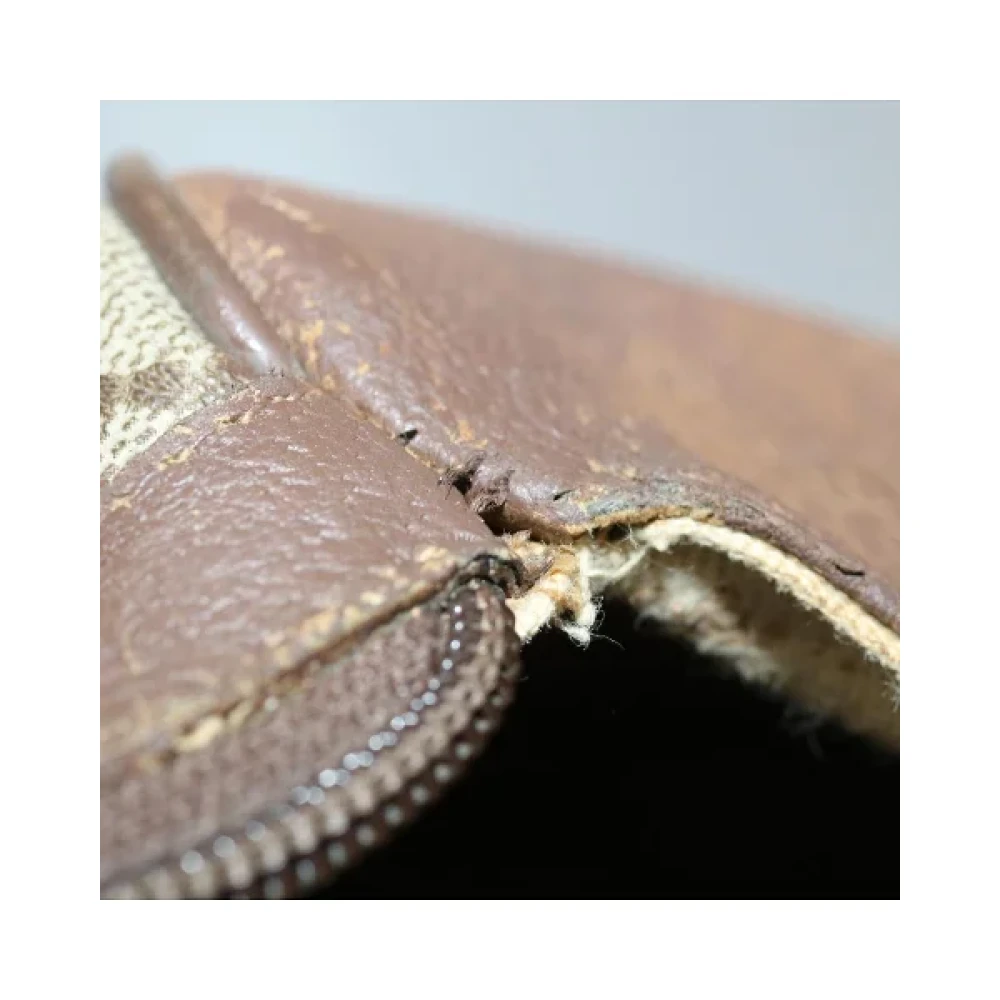 Gucci Vintage Pre-owned Canvas handbags Beige Dames