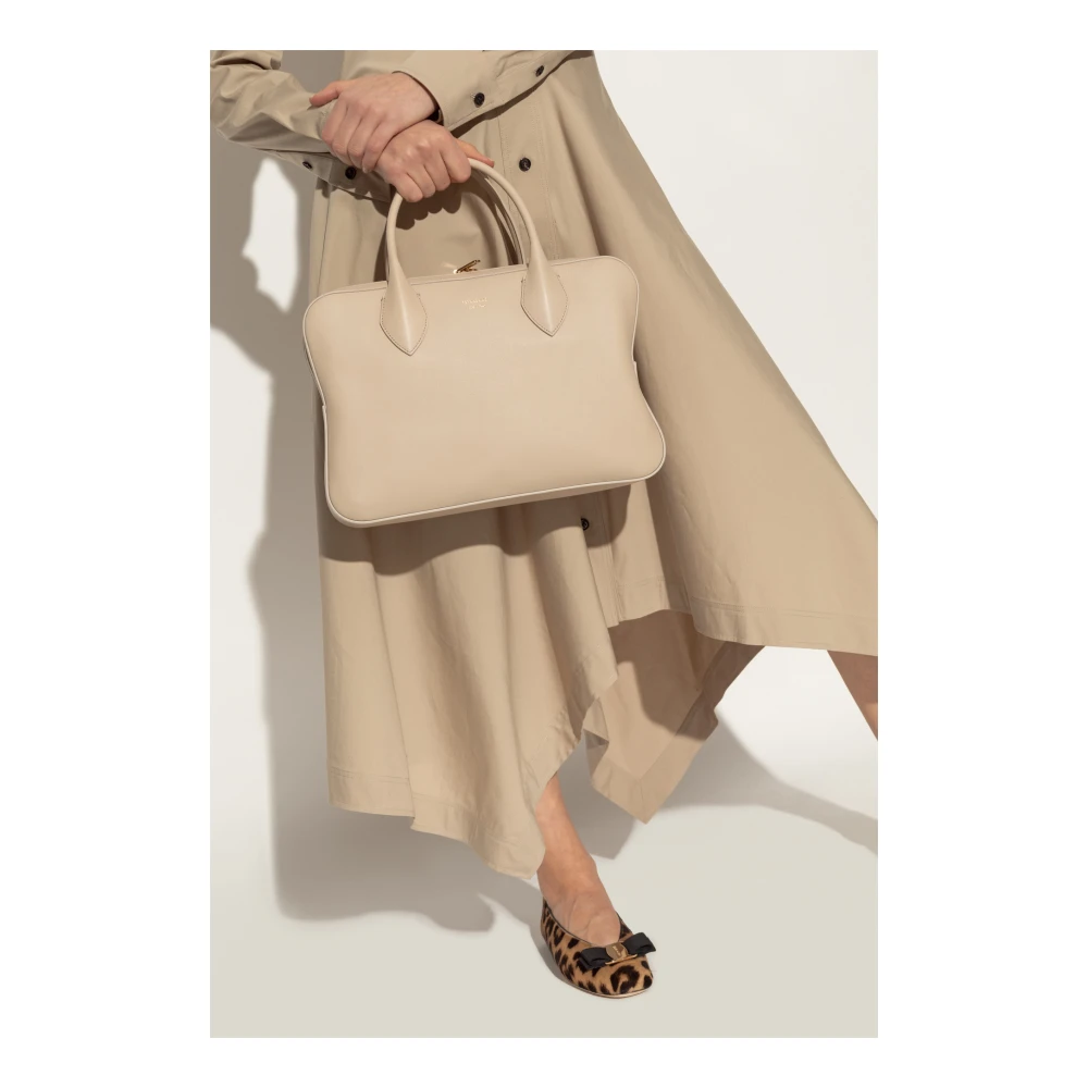 Salvatore Ferragamo Handtas Beige Dames