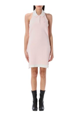 robe-mini-polo-sans-manches-rose