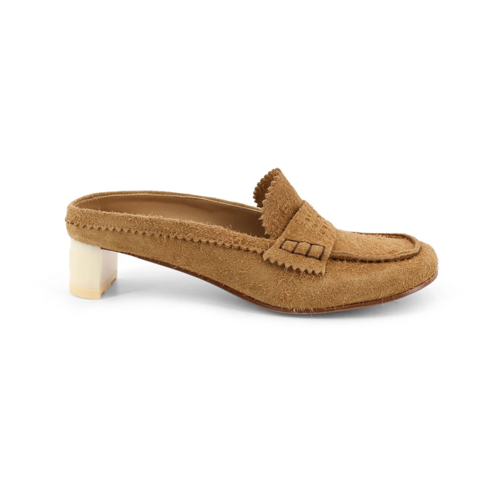 Mm6 Maison Margiela Donna Marrone Scarpe, 36 Eu, New,