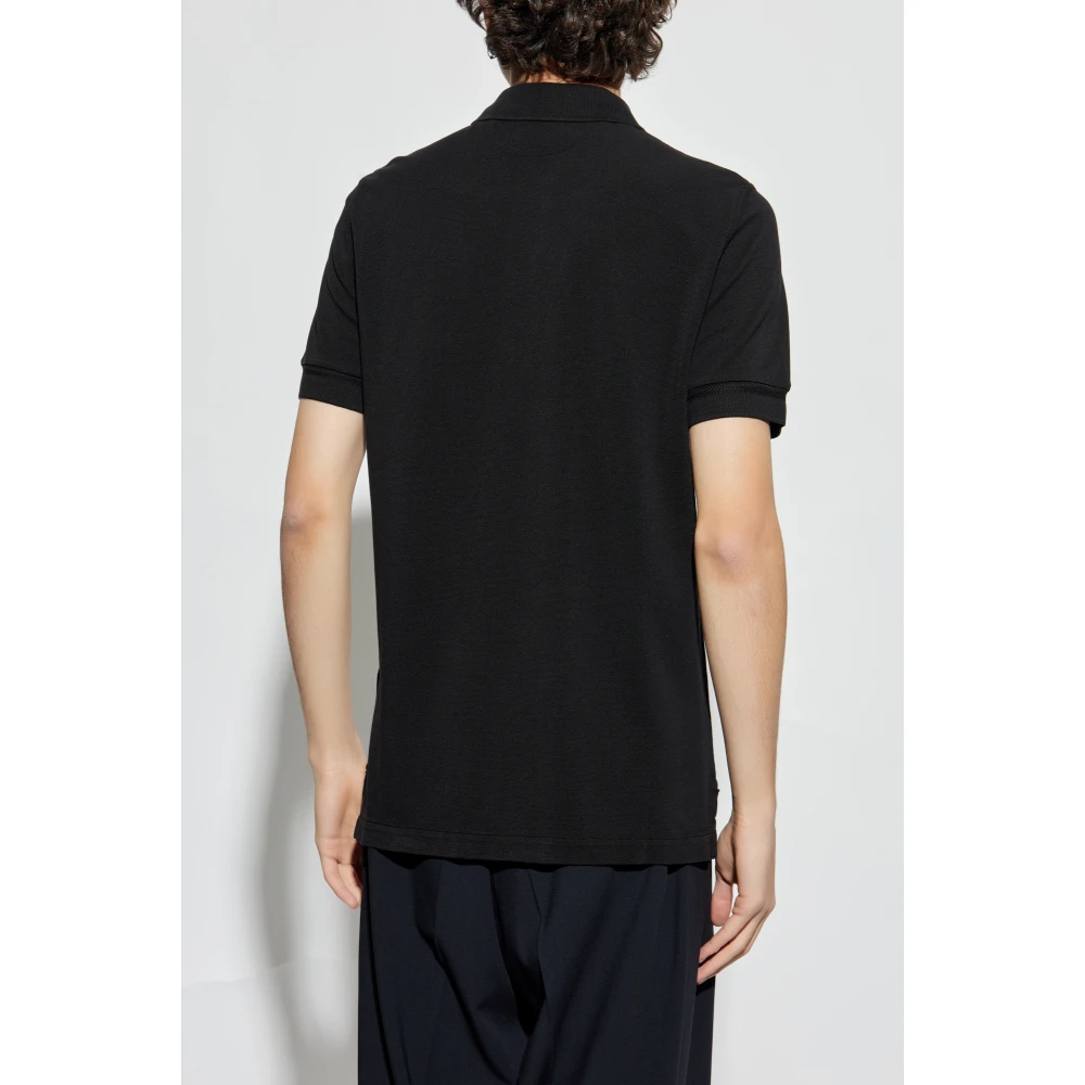 Tom Ford Polo met logo Black Heren