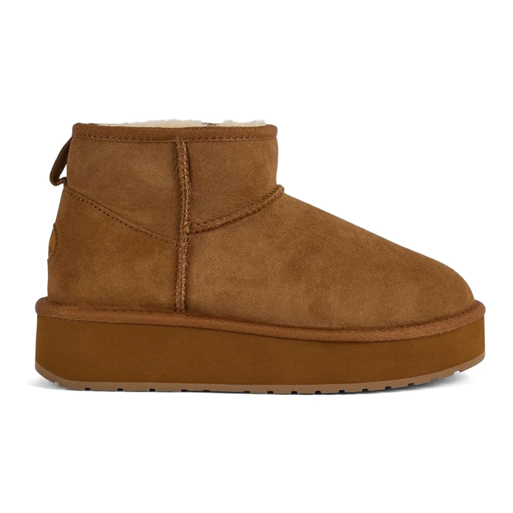 Emu Brown Stinger Micro Flatform 2.0 - Female - Winter Boots - 4 Uk - Shoes