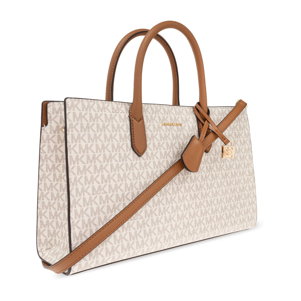 Michael Kors Handtas Scarlett Beige Dames