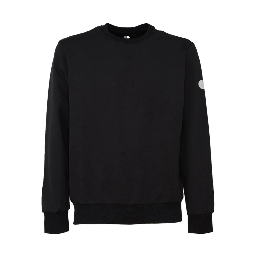 People of Shibuya Technische stof crewneck sweatshirt met logo Black Heren