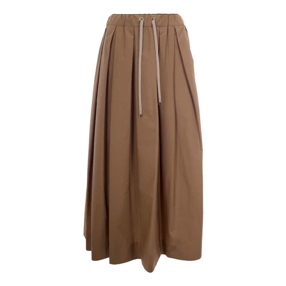 Max Mara Studio Women's Brown Midi Skirts, Xs, Pineta Midi Skirt