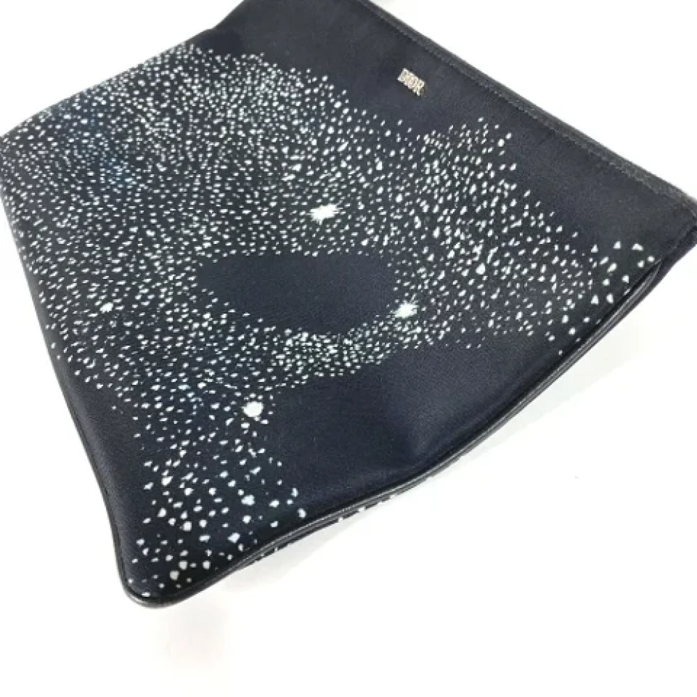 Dior Vintage Pre-owned Nylon dior-bags Black Dames