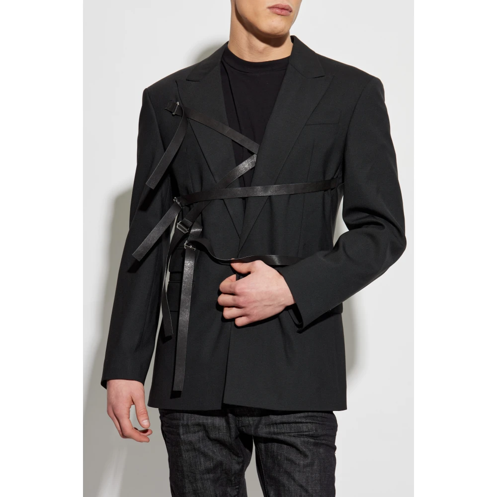 Dsquared2 Blazer met strepen Black Heren