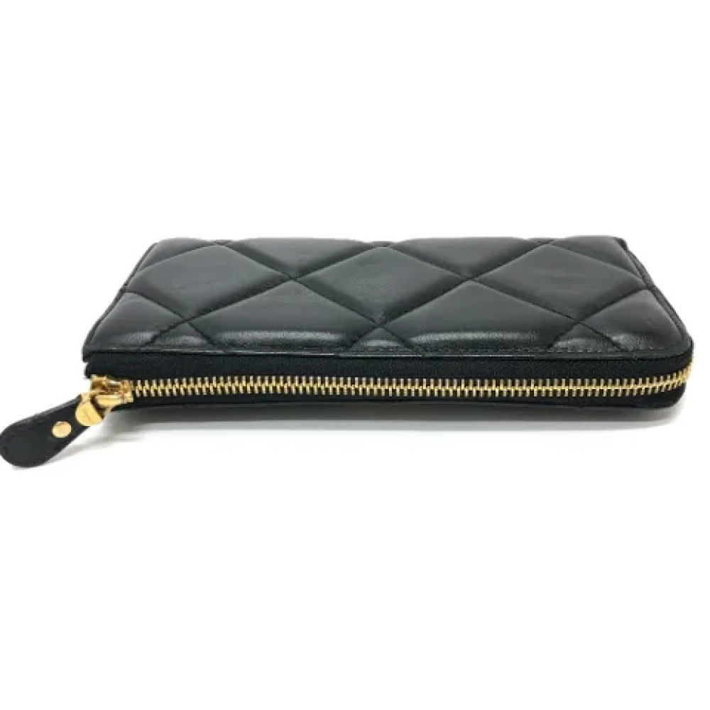 Salvatore Ferragamo Pre-owned Leather wallets Black Dames