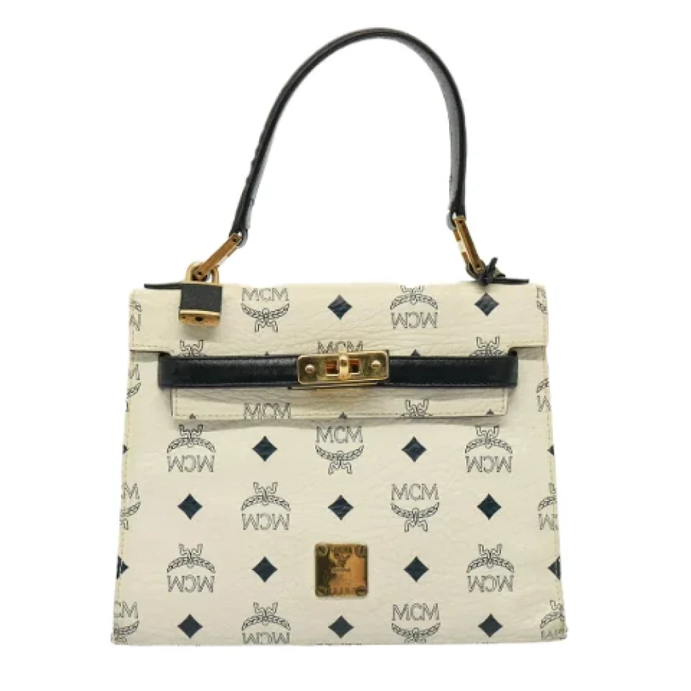 MCM Pre-owned Canvas handbags White Dames
