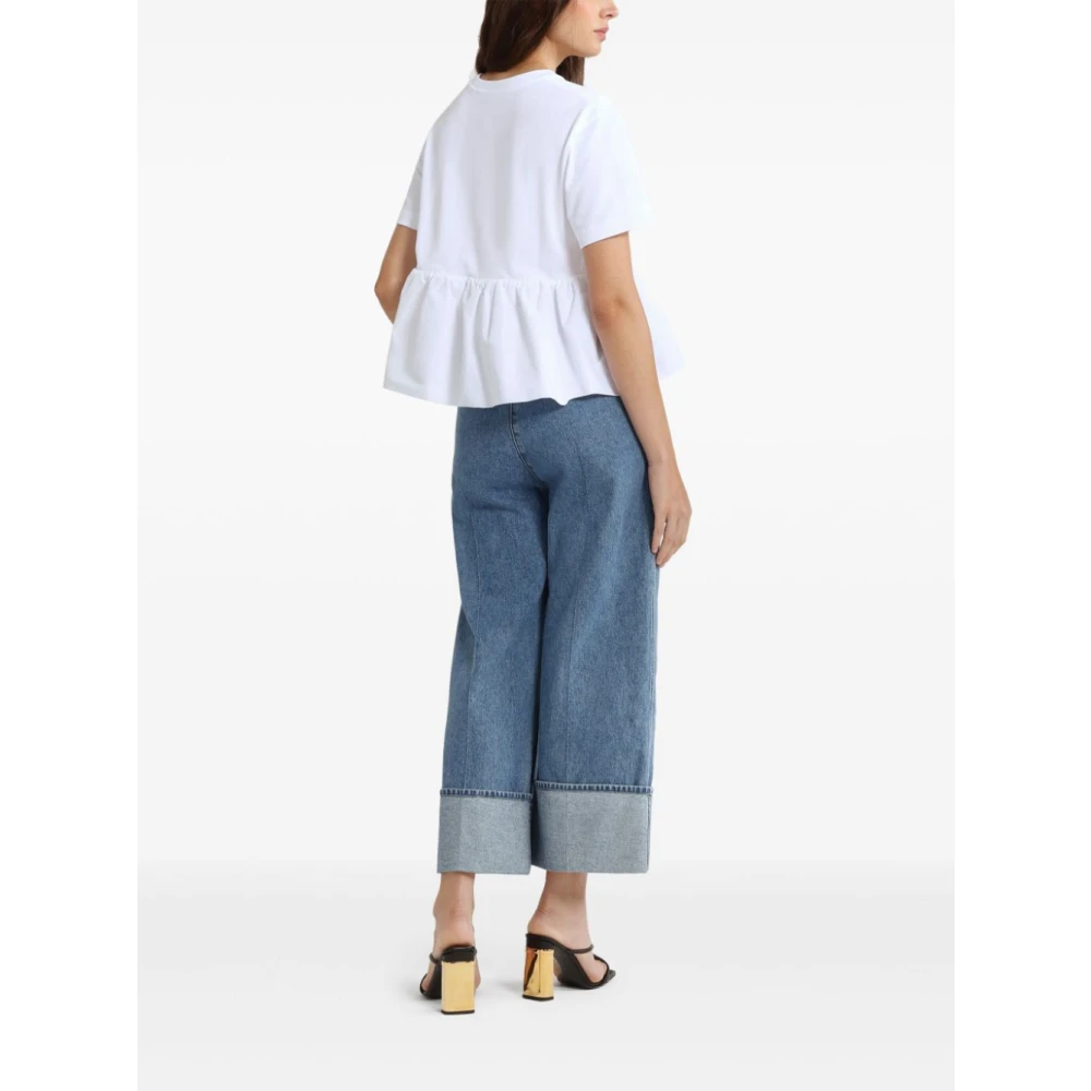 Patou Witte T-shirts en Polos White Dames