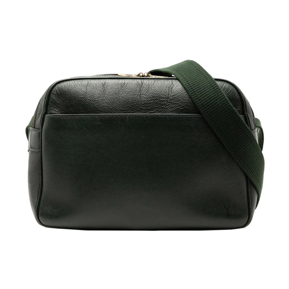 Louis Vuitton Vintage Women's Green Vintage Cross Body Bags, One Size, Pre-Owned Leather Messenger Bag