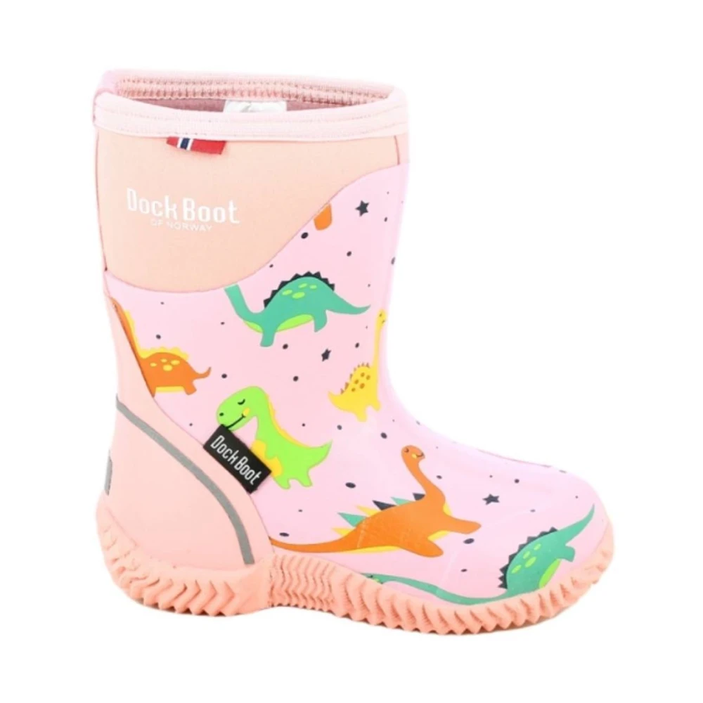 Dino Pink Vinterstøvler