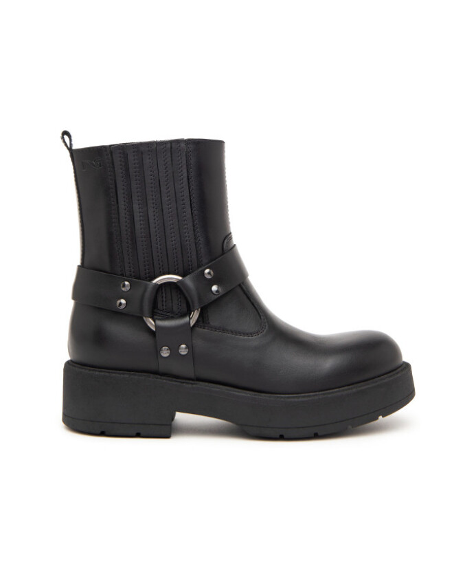 bottines-en-cuir-avec-boucles-logo