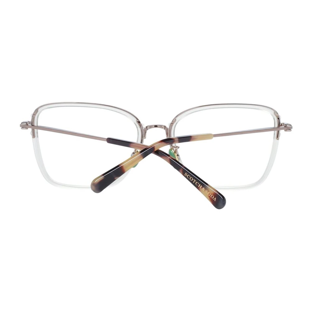 Scotch & Soda Transparante Trapezium Stijl Optische Monturen Gray Dames