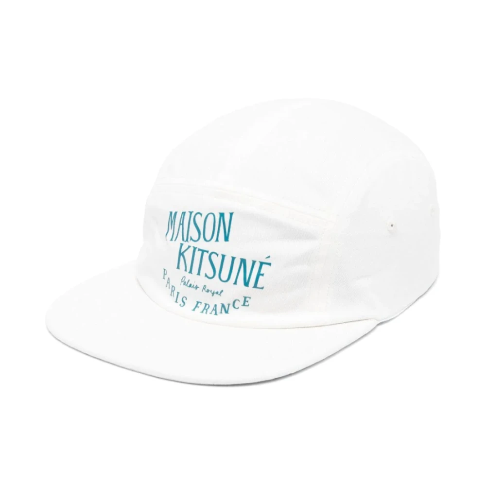 Palais Royal Baseball Cap Milk Logo | Maison Kitsuné | Luer & hodeplagg ...