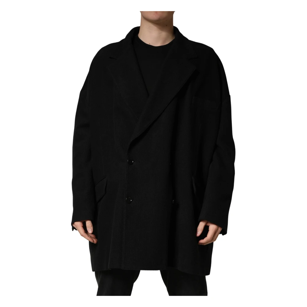 Dolce & Gabbana Black 2 Buttons Suit Jacket - Male - Blazers - L - Jackets