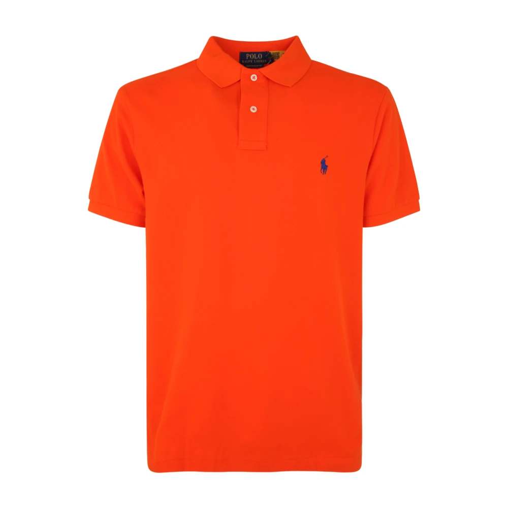 Ralph Lauren Oranje Polo Shirt Orange Heren