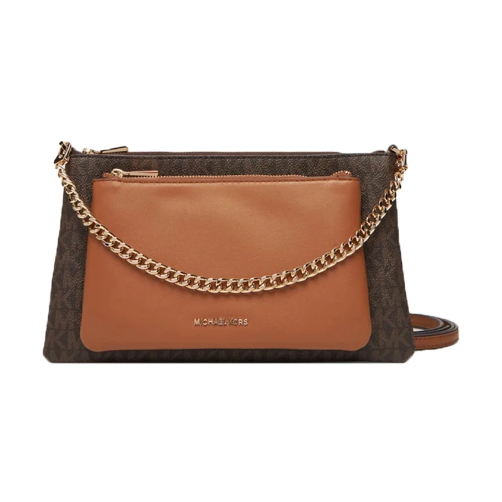 Michael Kors Women's Brown Jet Set Crossbody Bag - Handbags - One Size - Bags