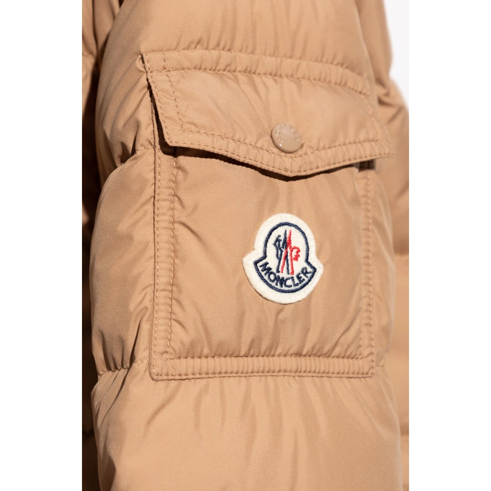Moncler Baux Donsjas Beige Dames
