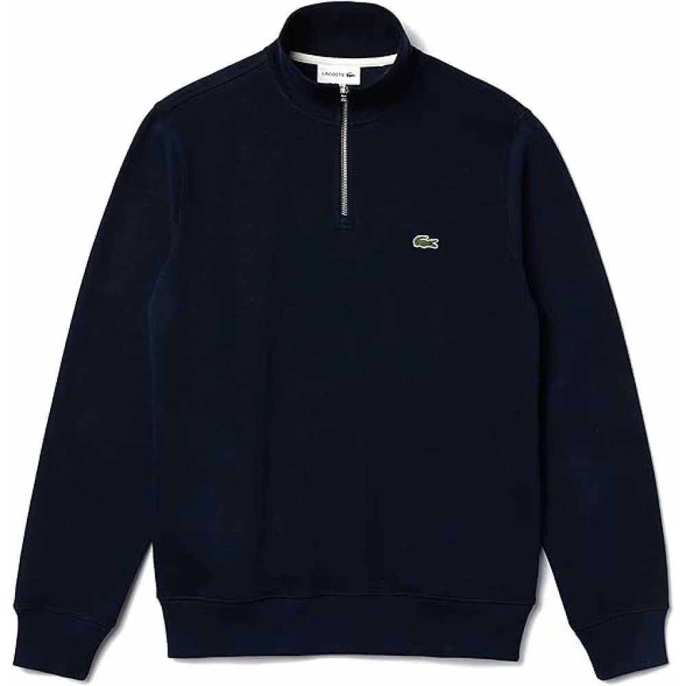 Lacoste Zip-Throughs, Male, M, Zip Sweatshirt Blue