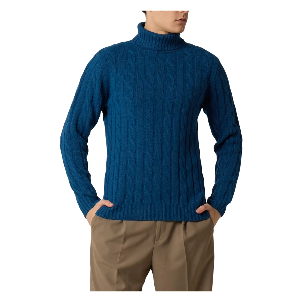 Daniele Fiesoli Blauwe Avion Sweater Blue Heren
