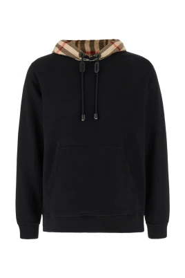 Check Hooded Sweatshirt