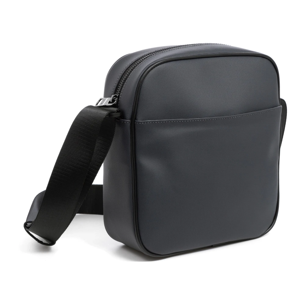 Armani Exchange Crossbody tas met verstelbare schouderband Gray Heren