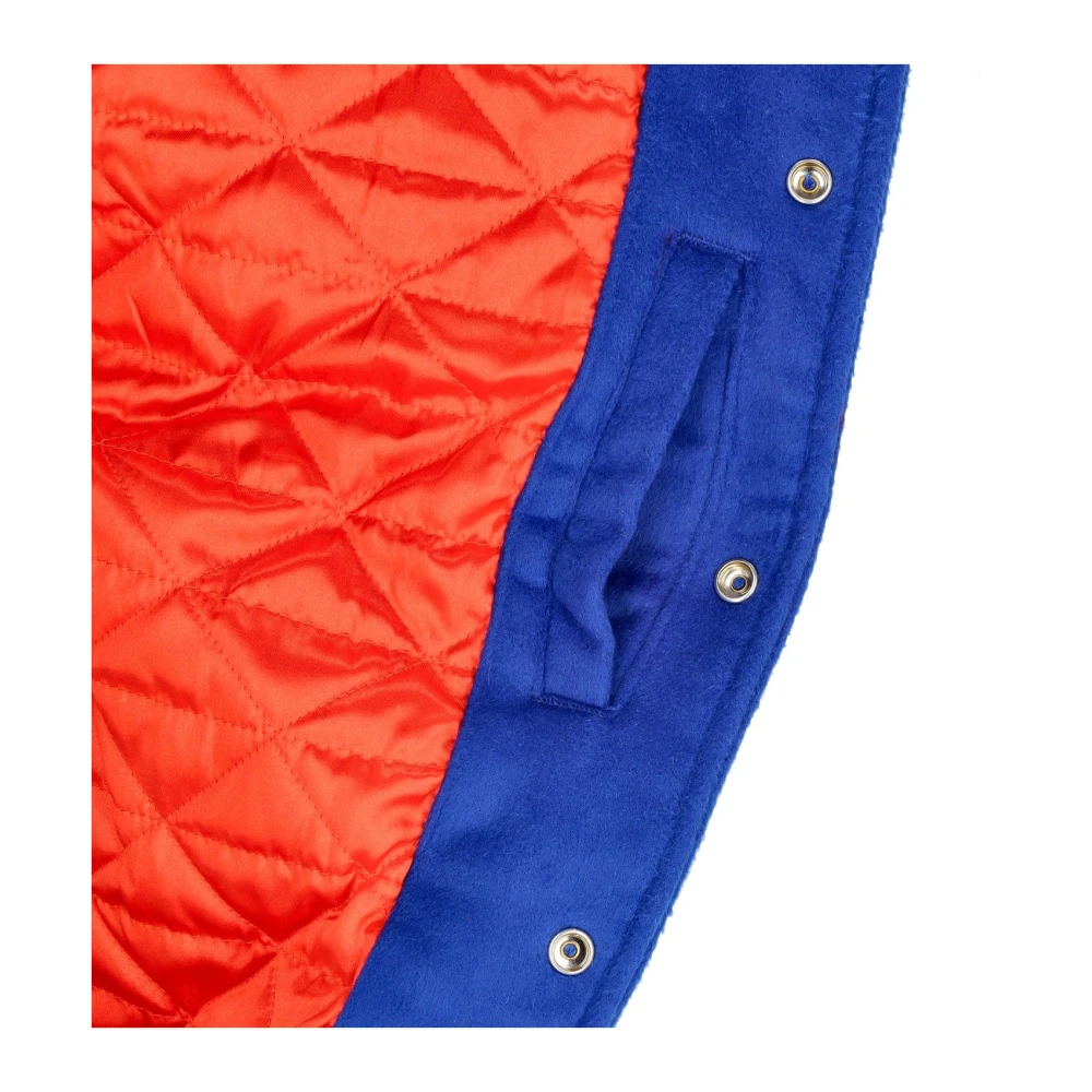 Mitchell & Ness NBA Team Legacy Varsity Jacket Blue Heren