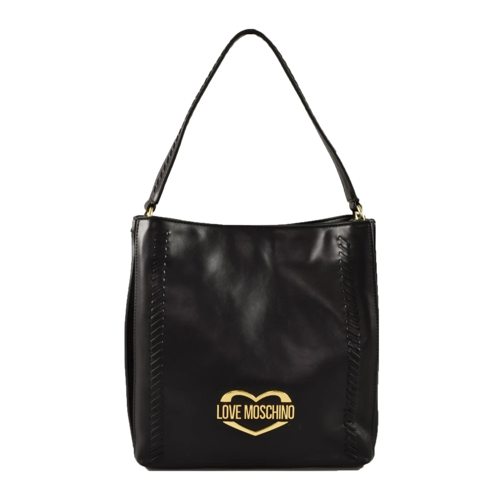 Love Moschino Stijlvolle PU-tas Black Dames