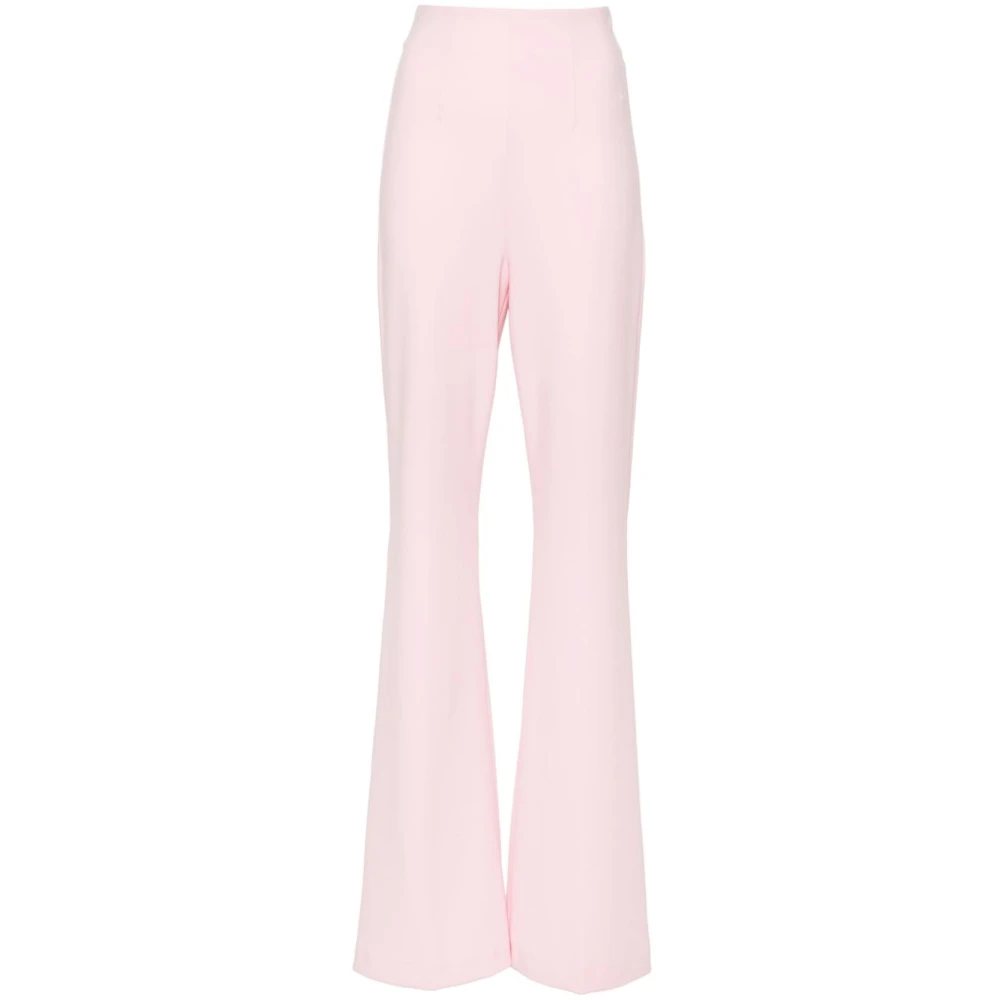 SPORTMAX Hoge Taille Lila Broek Purple Dames