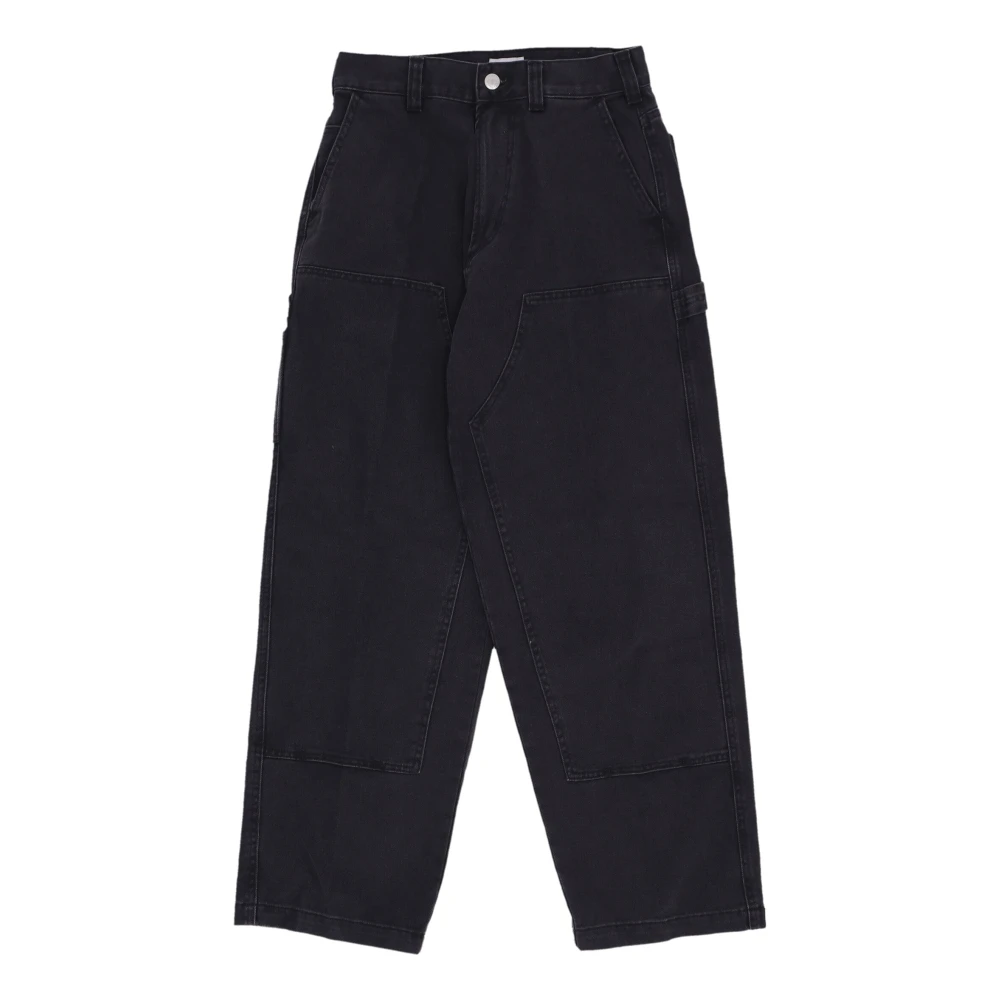 Obey Zwarte Denim Timmerman Jeans Mannen Black Heren