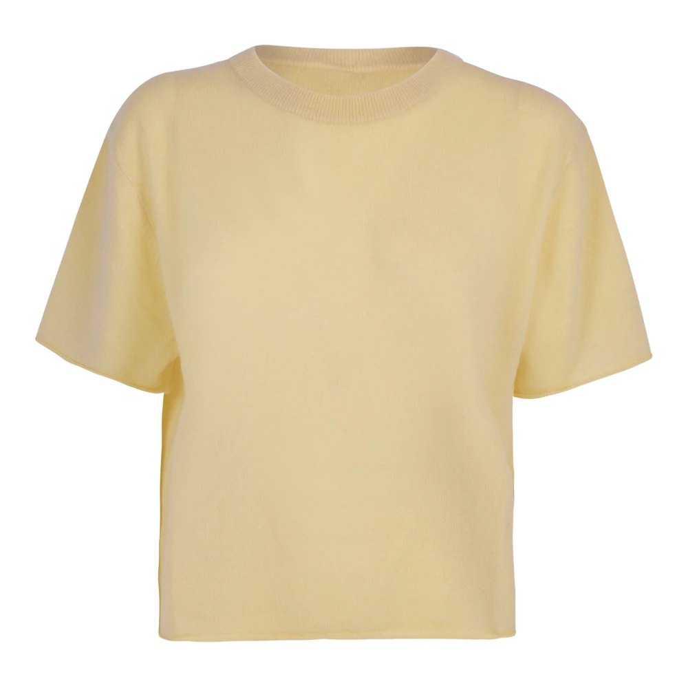 Lisa Yang Kasjmier T-shirt Citroensorbet Yellow Dames